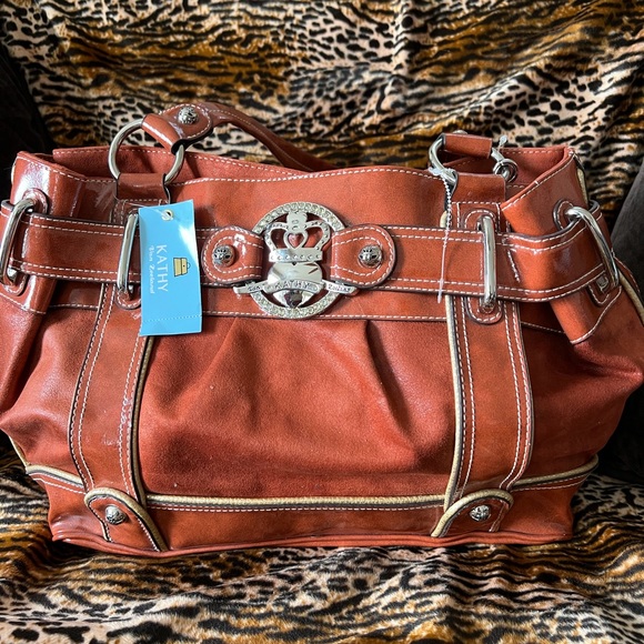 Kathy Burnt Orange 👜 Purse - Picture 1 of 6
